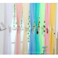wholesale pretty doule color sheer curtain